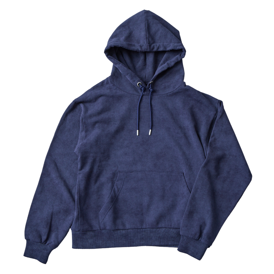 Washed Rough Silhouette Hoodie
