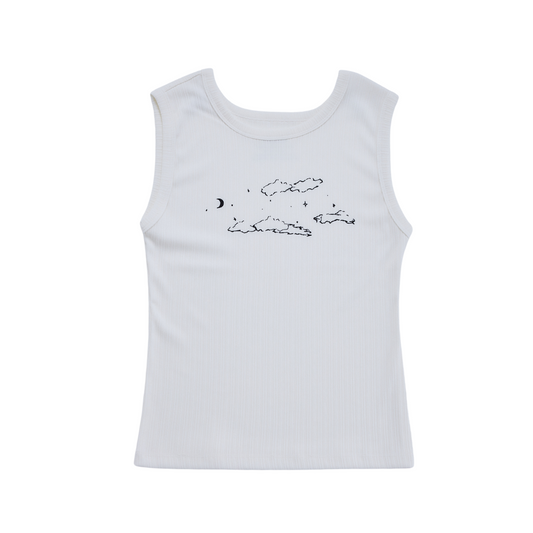 Graffiti Sleeveless Tops