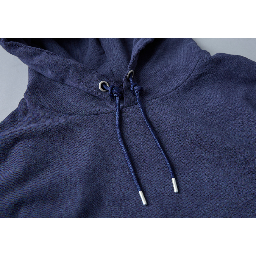 Washed Rough Silhouette Hoodie