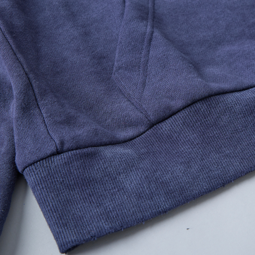 Washed Rough Silhouette Hoodie