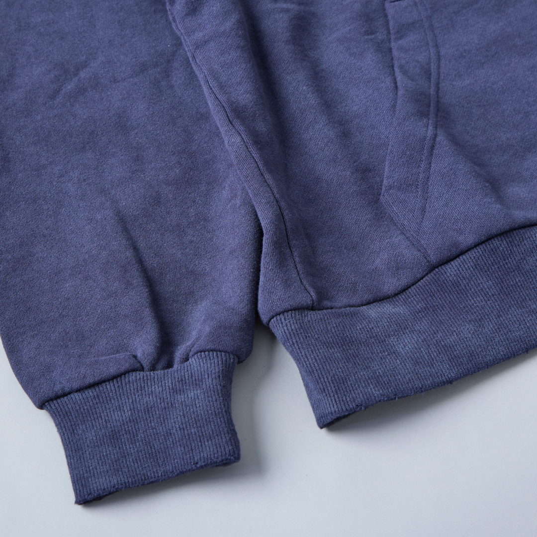 Washed Rough Silhouette Hoodie