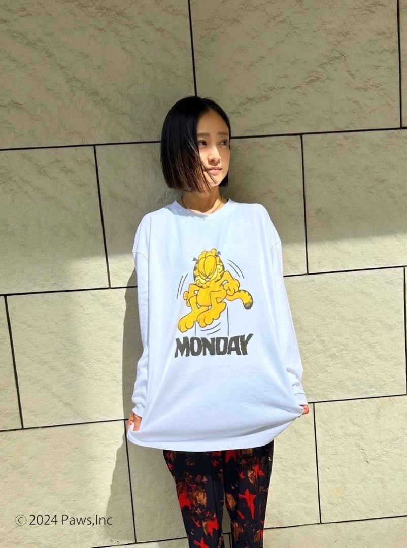 Garfield × Torico Big Long Tee