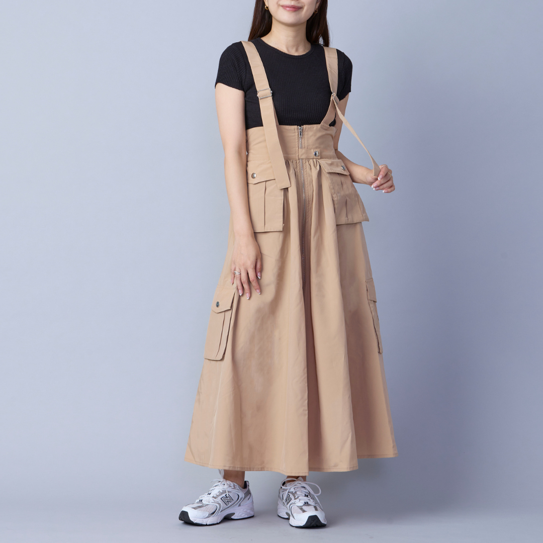 Big Pocket Jumper Dress