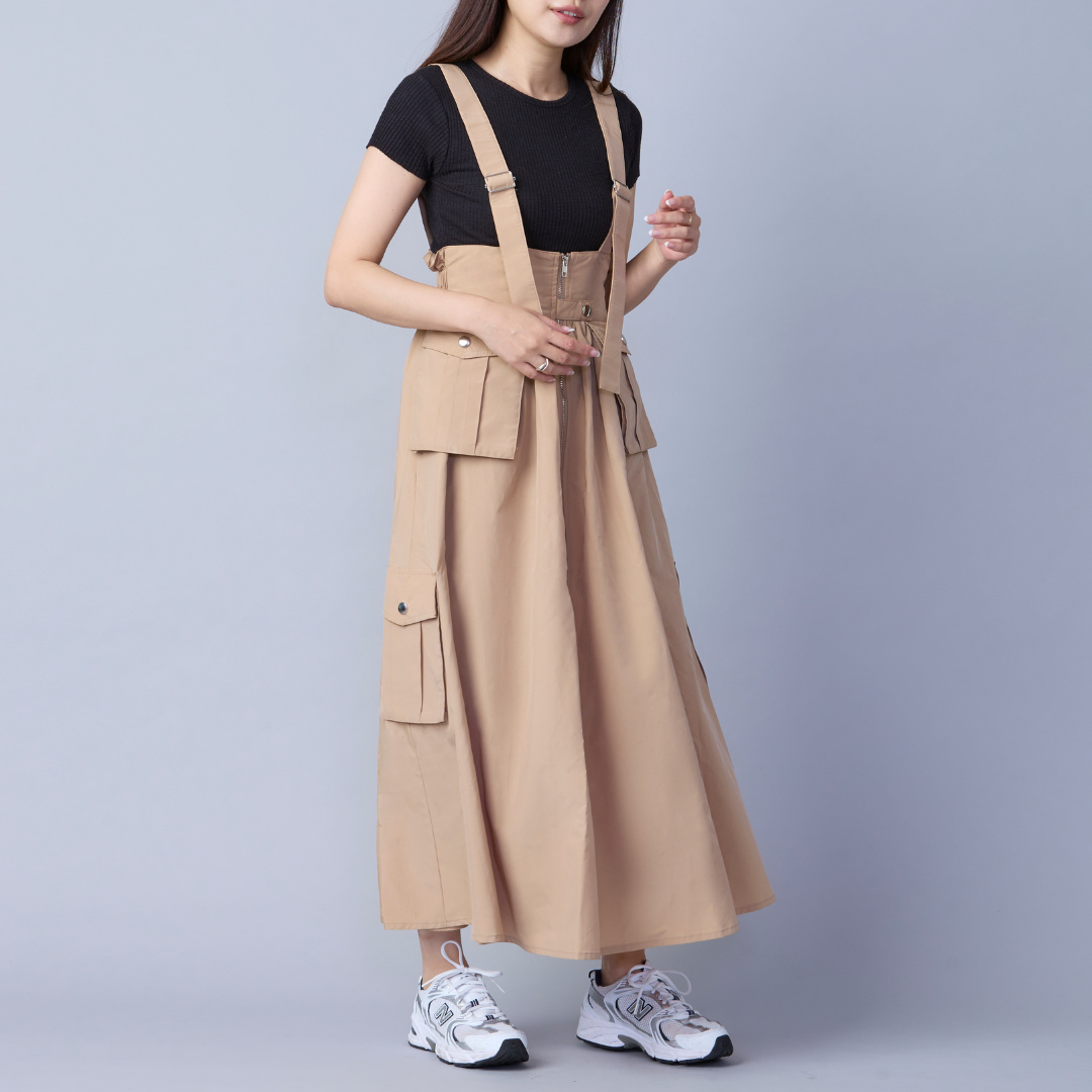 Big Pocket Jumper Dress