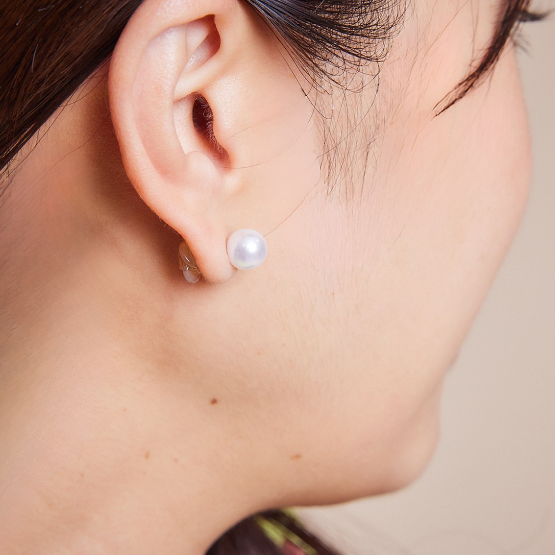 Vintage Glass Flower Pierce