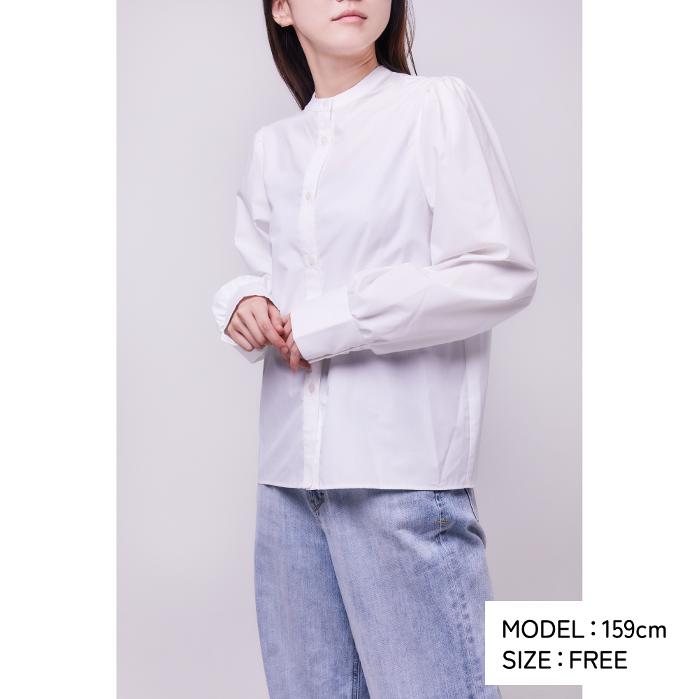 TORICO DESIGN VOLUME SLEEVE BLOUSE