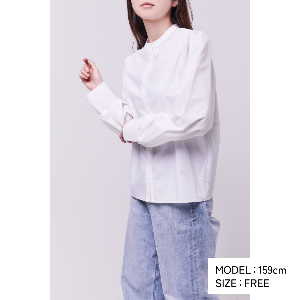 TORICO DESIGN VOLUME SLEEVE BLOUSE