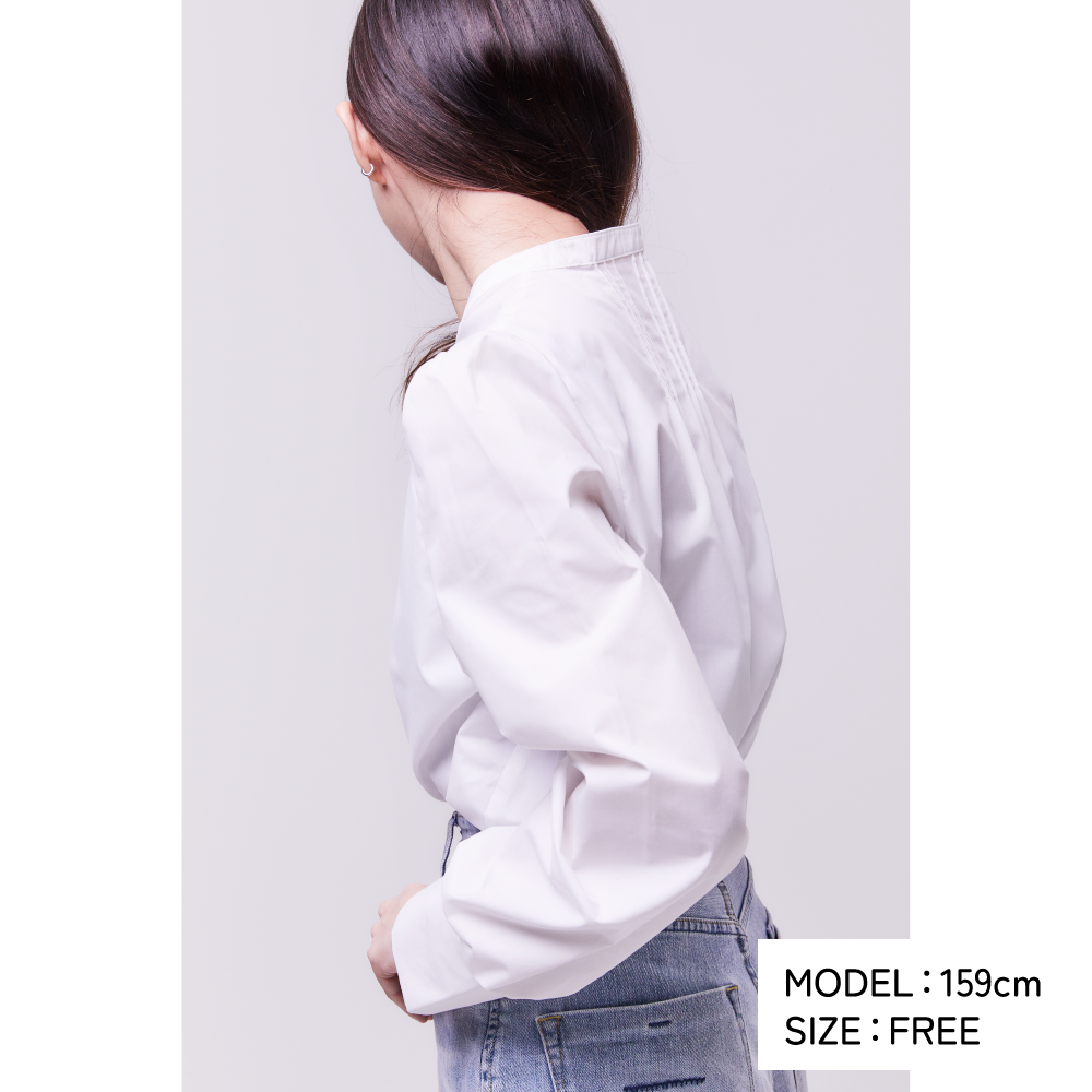 TORICO DESIGN VOLUME SLEEVE BLOUSE