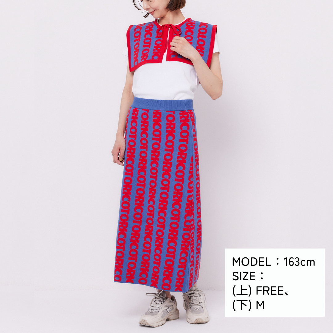 Torico Logo Knit Deco Collar