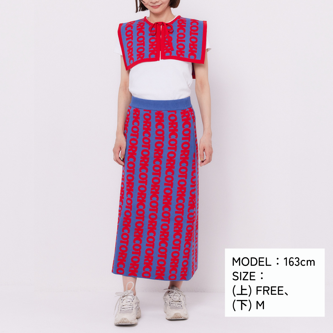 Torico Logo Knit Deco Collar