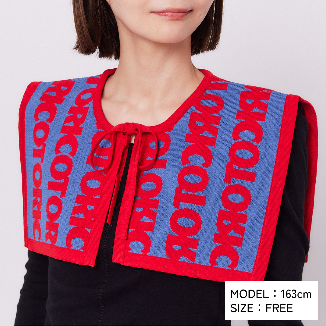 Torico Logo Knit Deco Collar