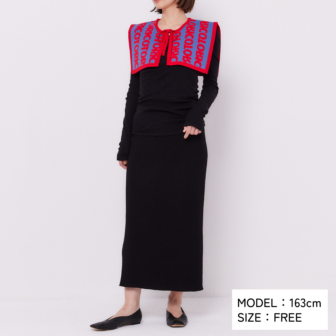 Torico Logo Knit Deco Collar