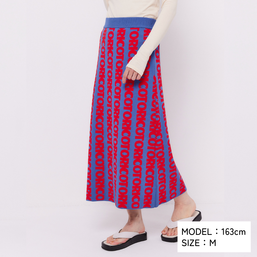 Torico Logo Knit Skirt