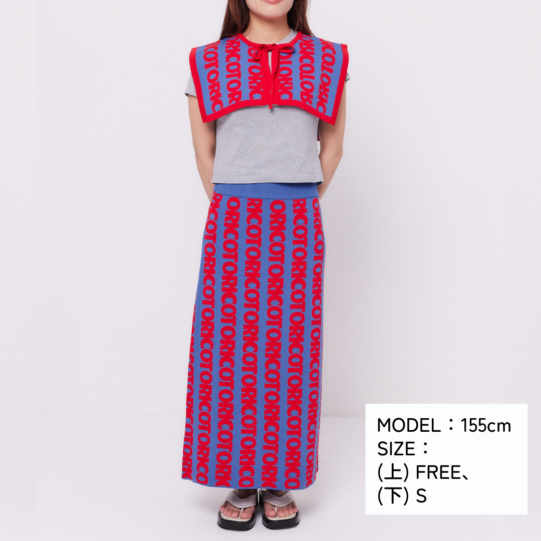Torico Logo Knit Skirt