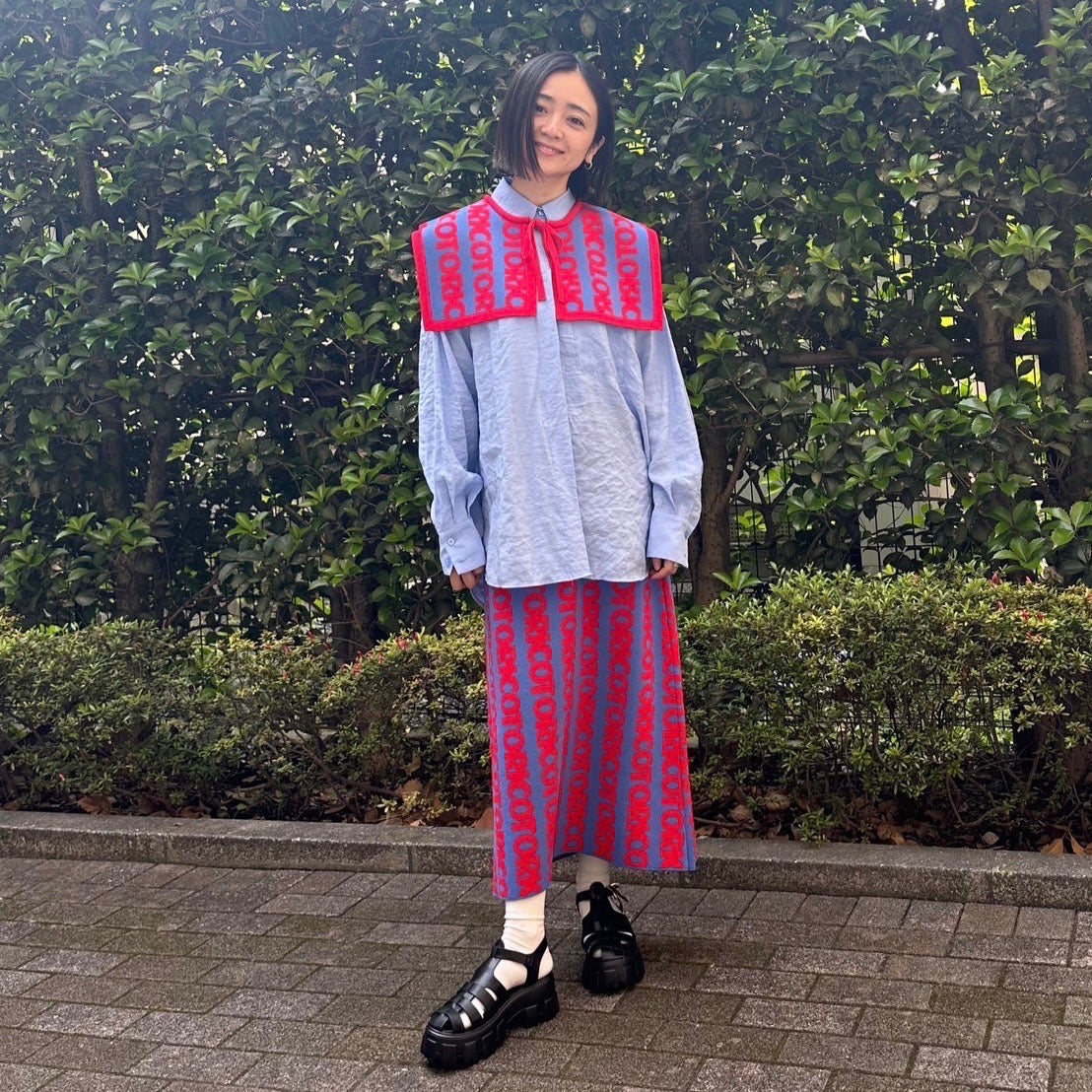 Torico Logo Knit Skirt