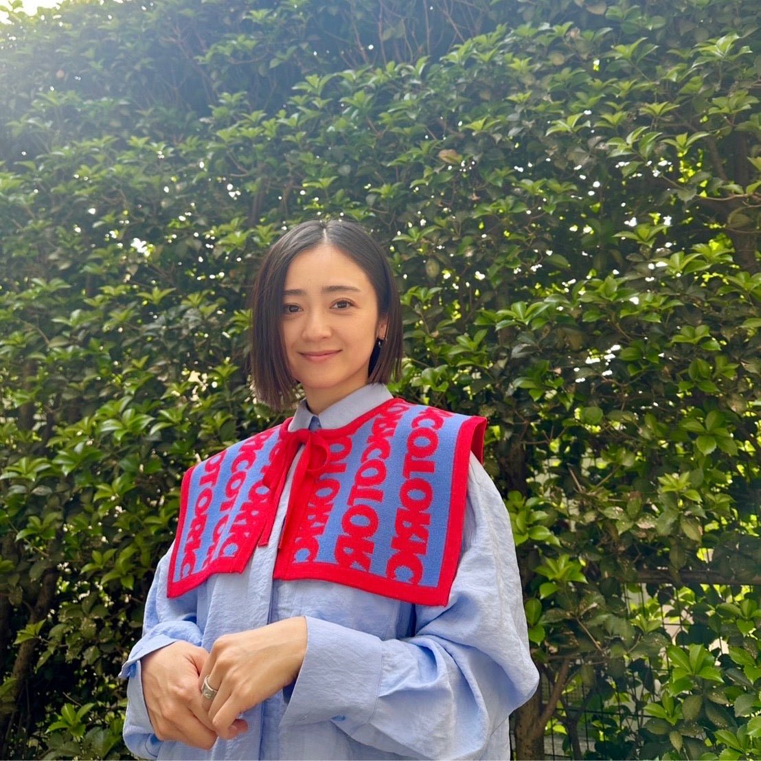 Torico Logo Knit Deco Collar