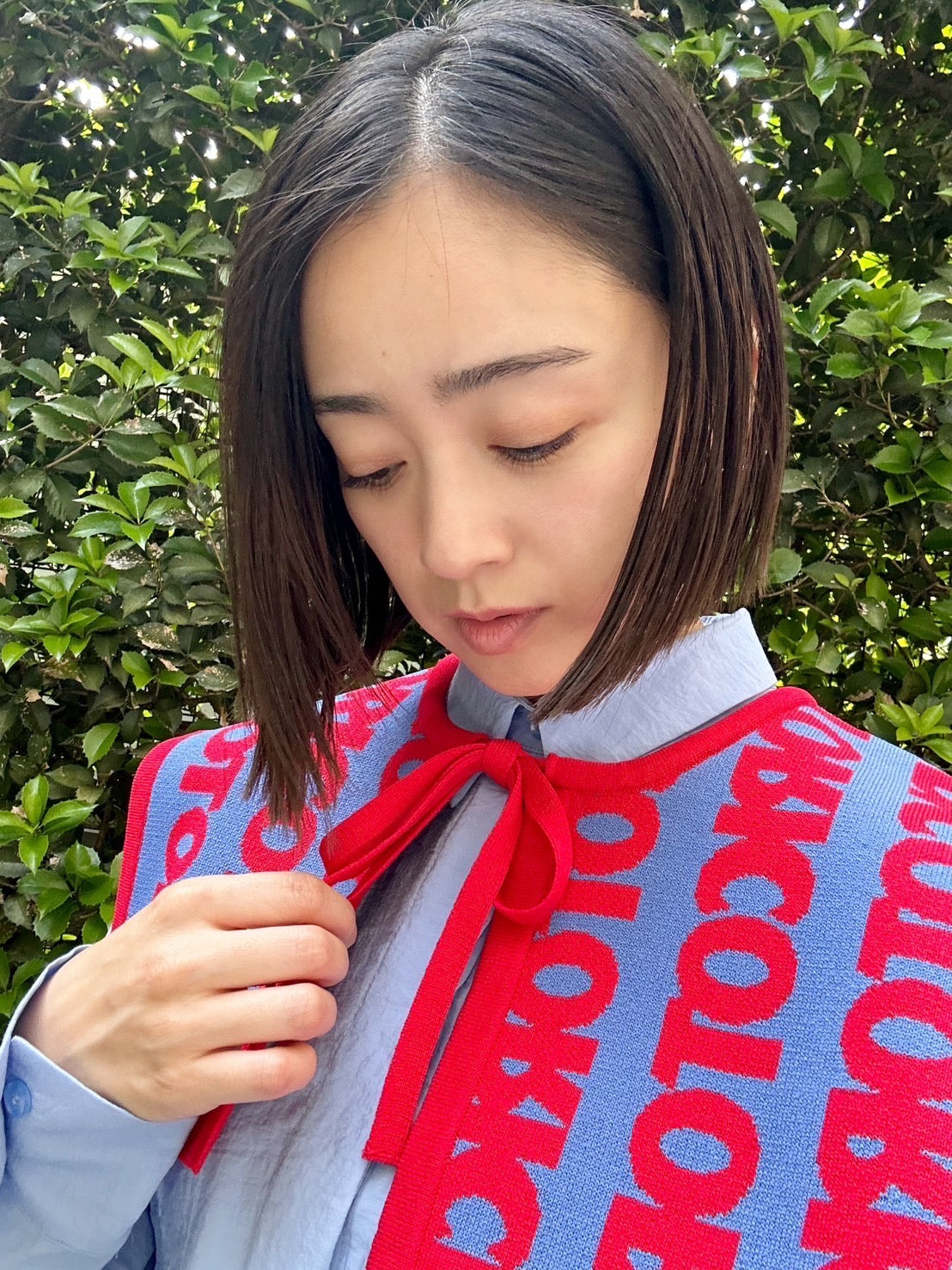 Torico Logo Knit Deco Collar