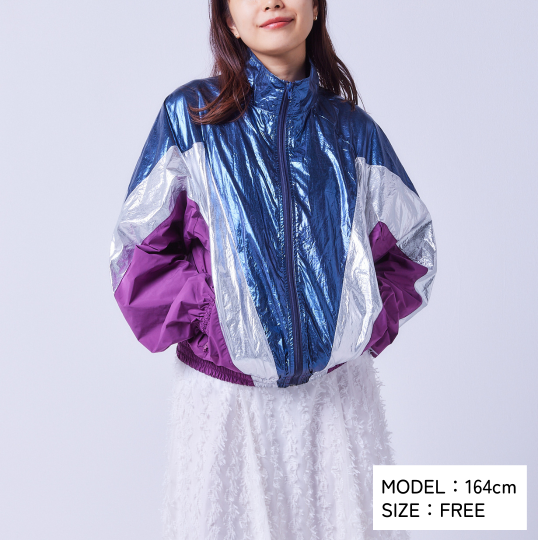 Torico Metallic Track Jacket
