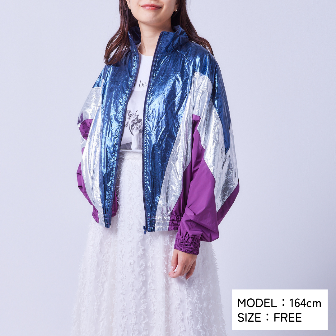 Torico Metallic Track Jacket
