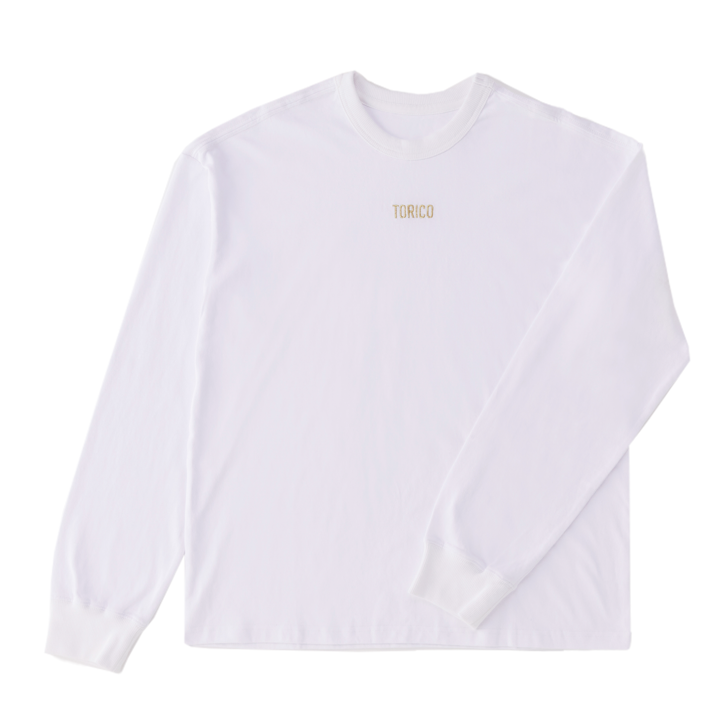 TORICO LOGO LONG TEE(WHITE)