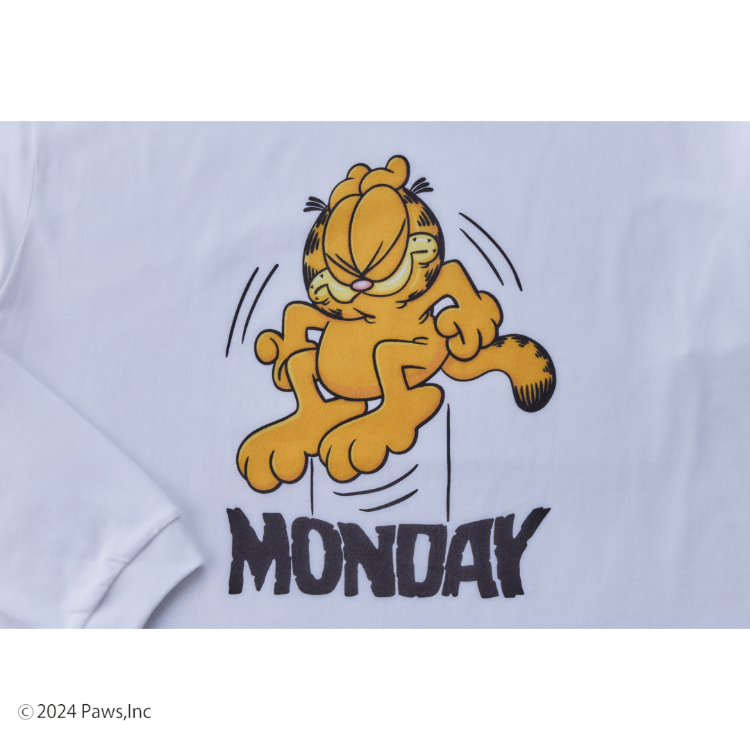 Garfield × Torico Big Long Tee