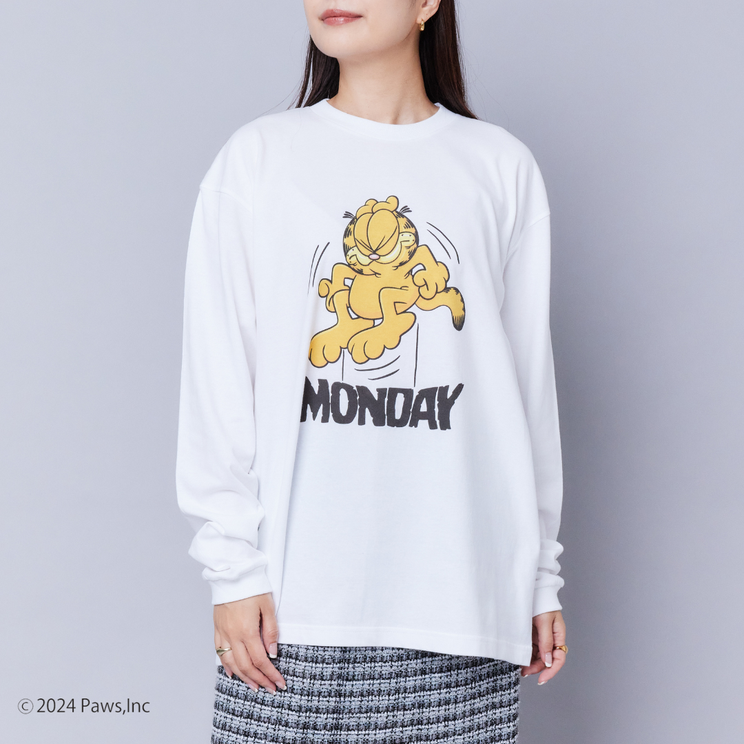Garfield × Torico Big Long Tee