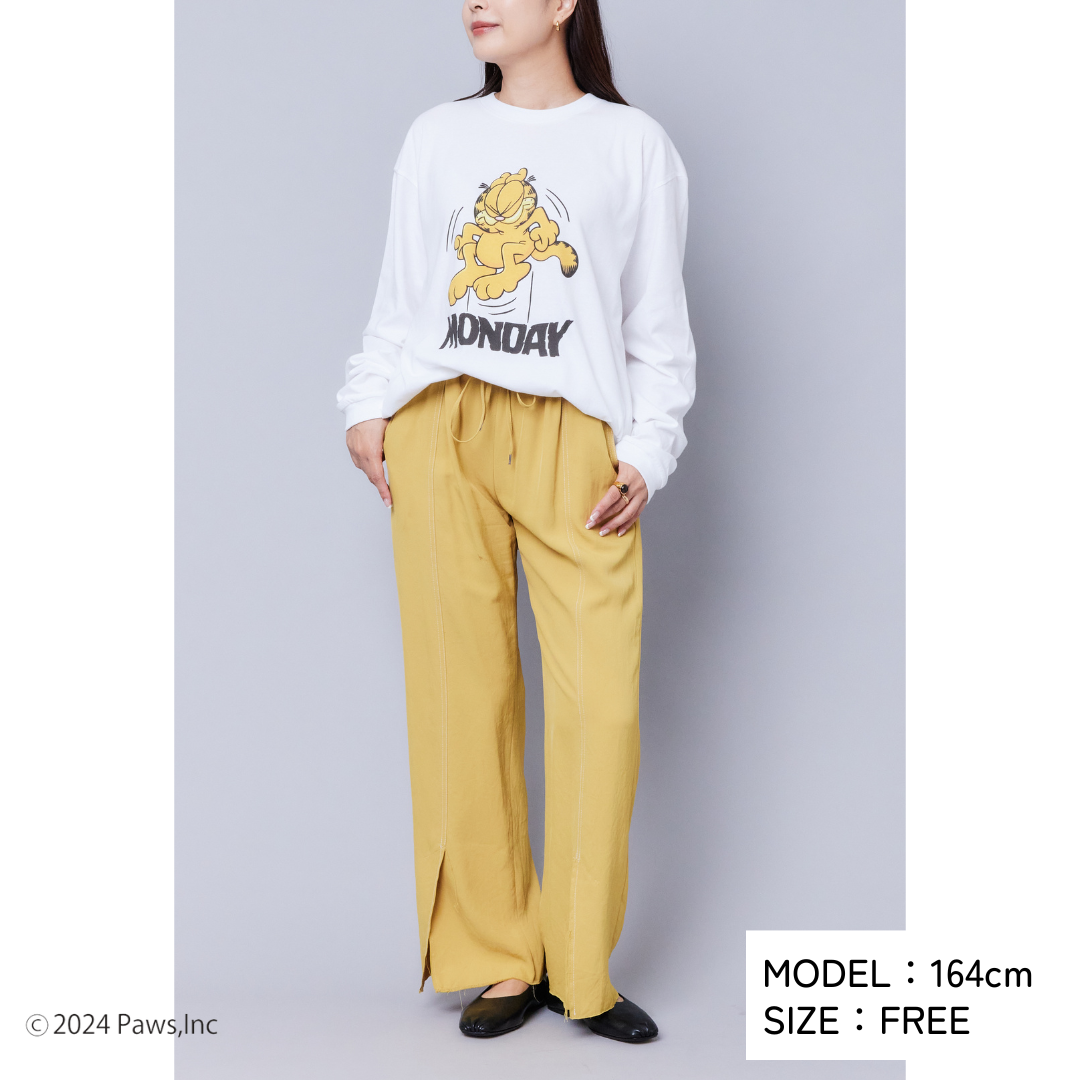Garfield × Torico Big Long Tee