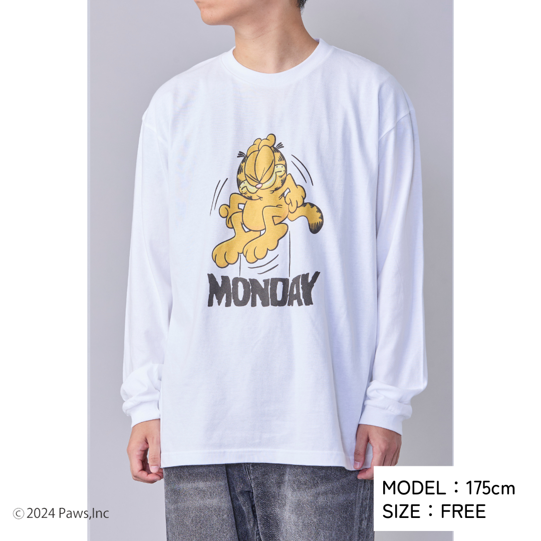 Garfield × Torico Big Long Tee