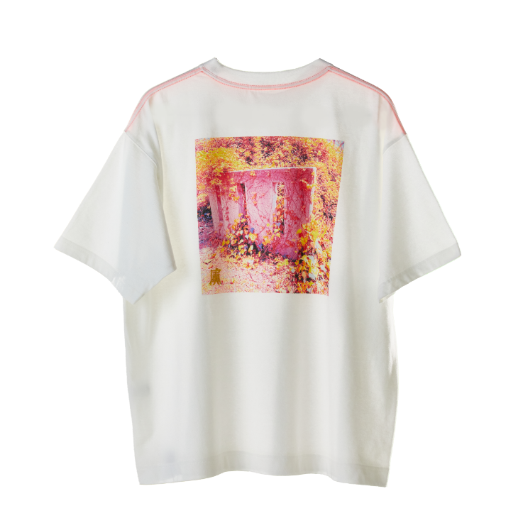 SHOULDER STITCH TORICO LOGO TEE(WHITE)