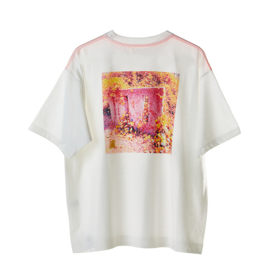 SHOULDER STITCH TORICO LOGO TEE(WHITE)