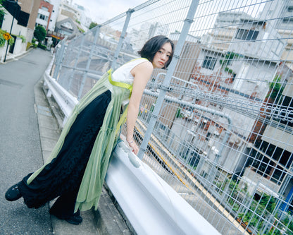 Frilled Easy Pants