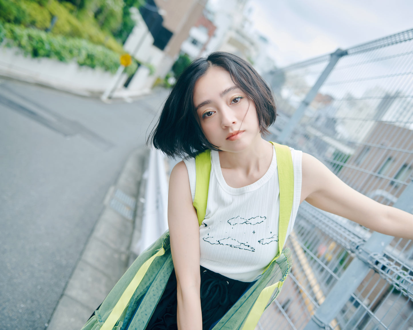 Graffiti Sleeveless Tops