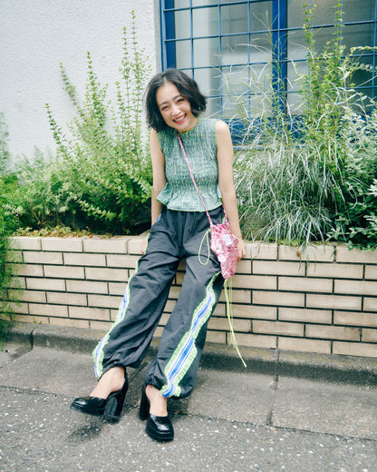 Side Tulle Line Pants