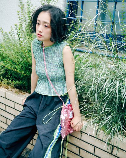Side Tulle Line Pants