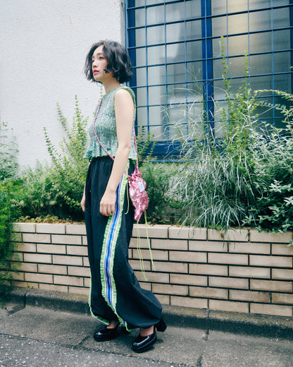 Side Tulle Line Pants