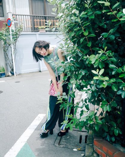 Shirring Mini Shoulder Bag
