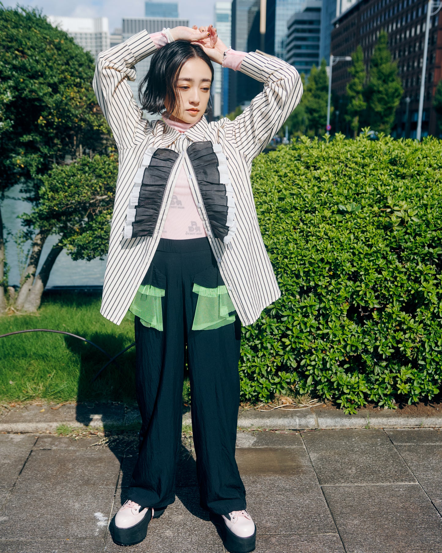 Tulle Frilltail Pants