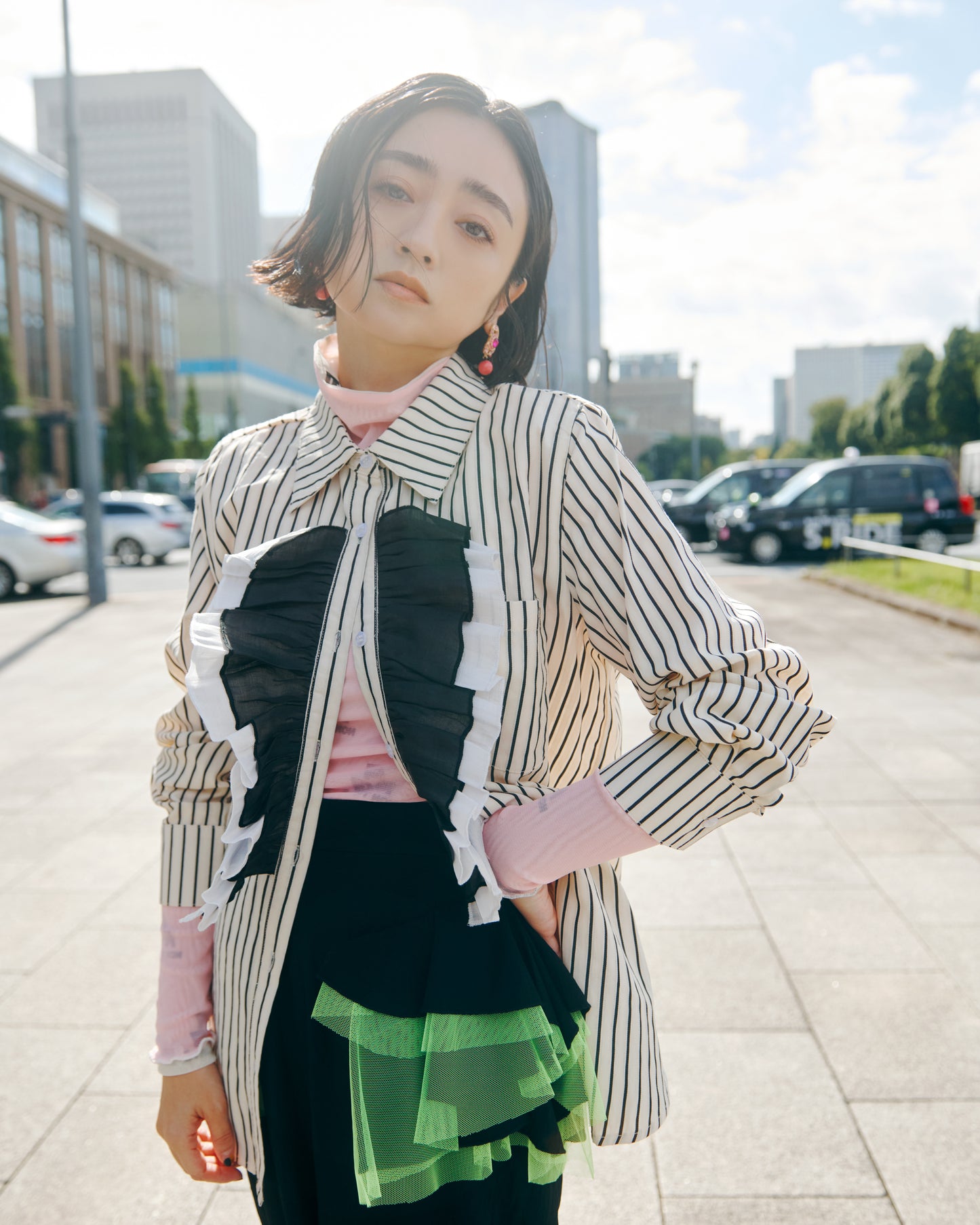 Tulle Frilltail Pants