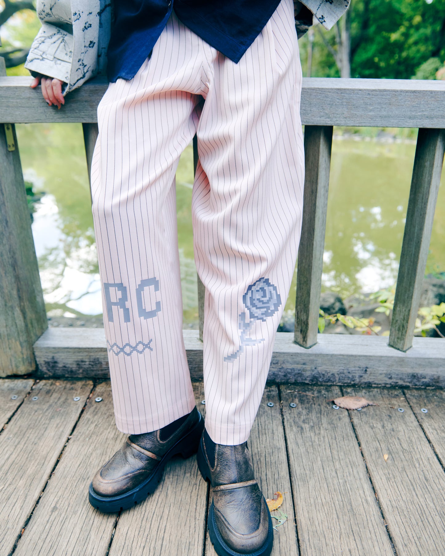 Torico Stripe Easy Pants