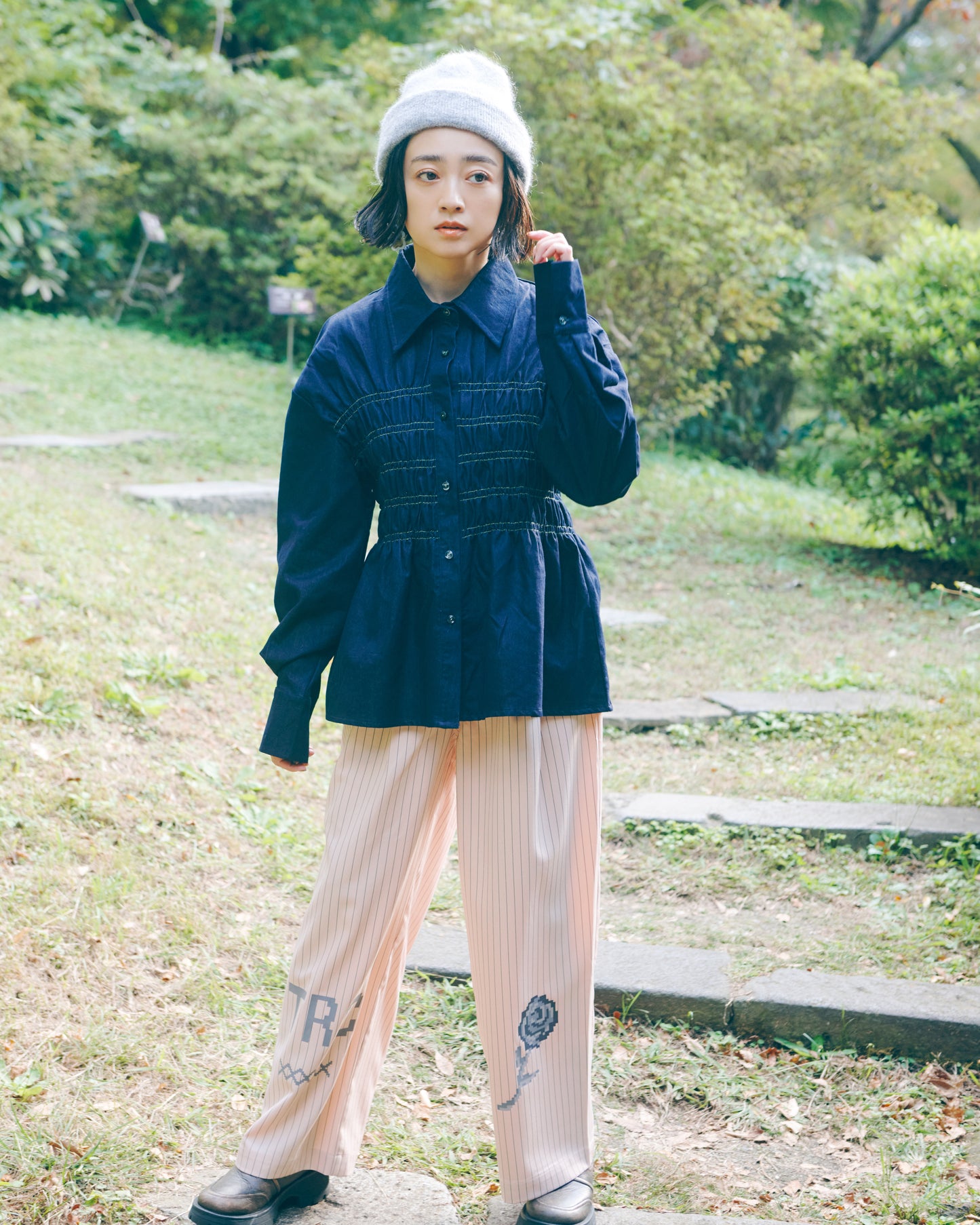 Torico Stripe Easy Pants