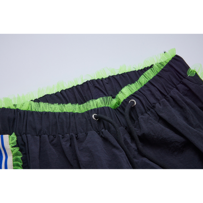 Side Tulle Line Pants