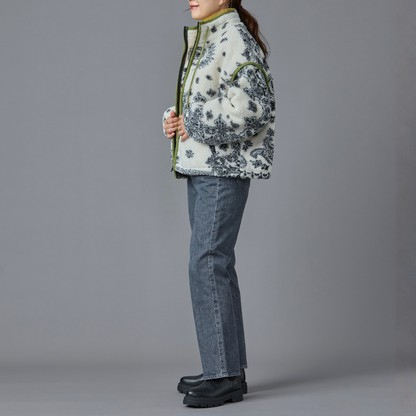 Paisley Boa Jacket