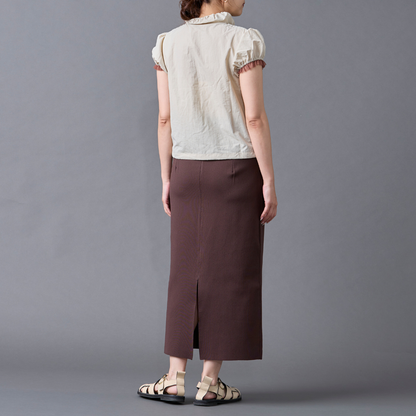 Frill Line Zip Tops