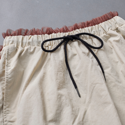 Frill Line Gather Skirt