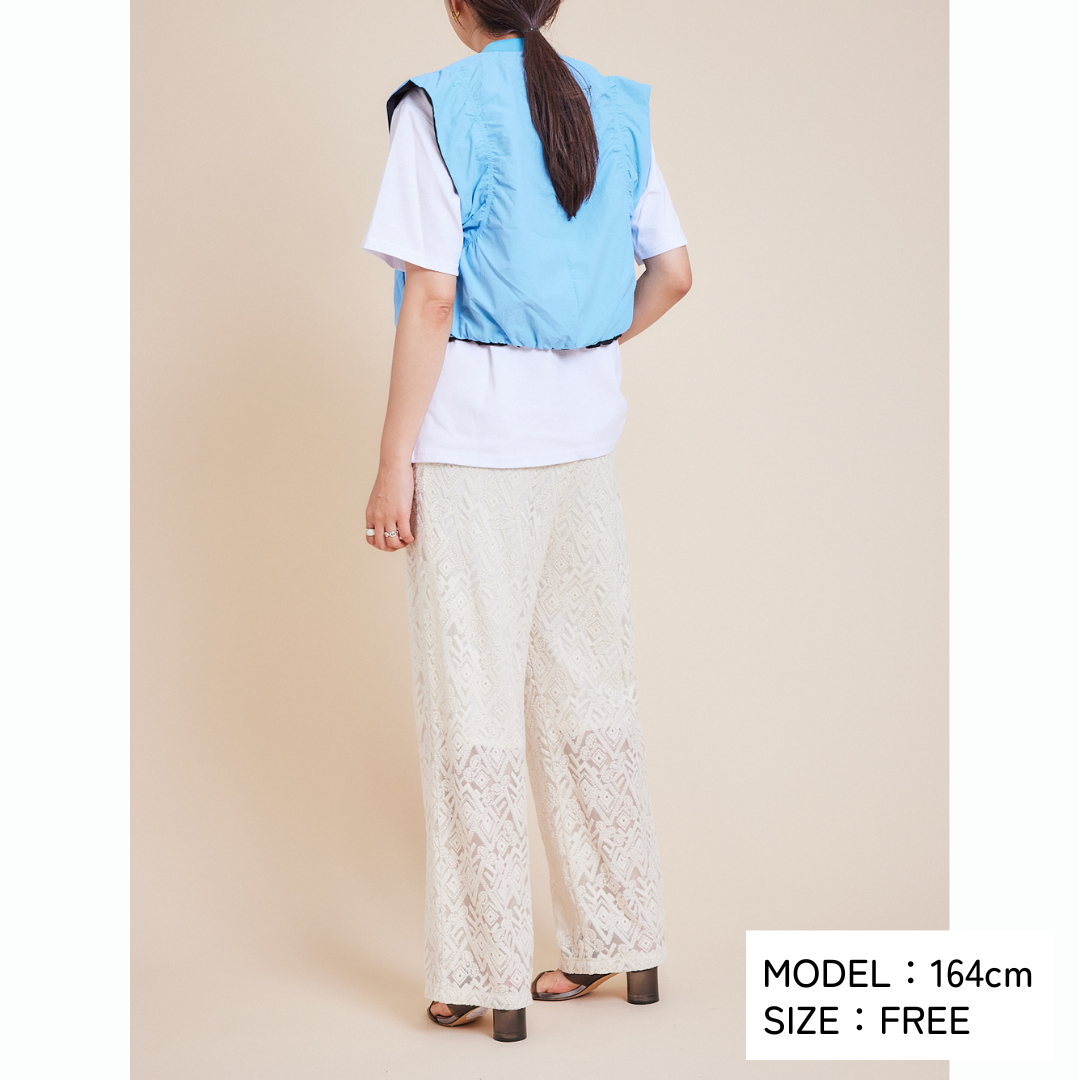 Flower Tee and Vest Set