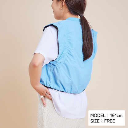 Flower Tee and Vest Set