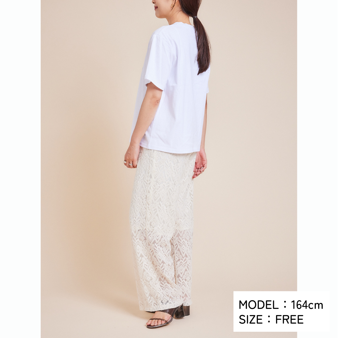 Flower Tee and Vest Set
