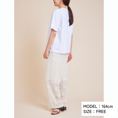 Flower Tee and Vest Set