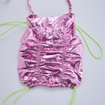 Shirring Mini Shoulder Bag
