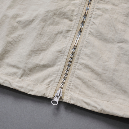 Frill Line Zip Tops
